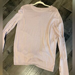 lululemon Lightweight Knit Long Sleeve‎ Sweater Thumbholes